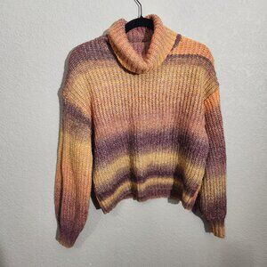 Old Navy Chunky Turtleneck Sweater Small Wool blend